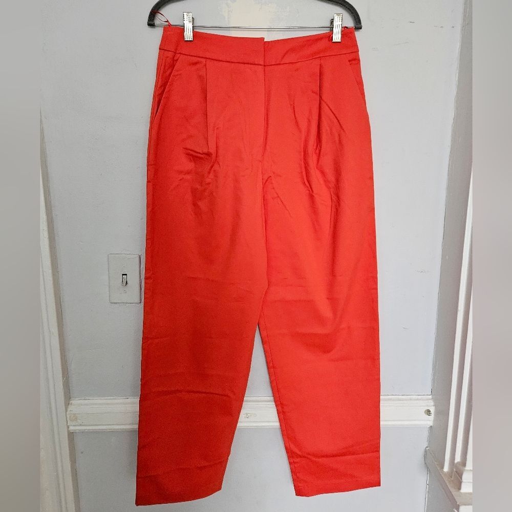 NWT Anthropologie Exquise Rolled-Hem Chinos | M - Picture 2 of 5